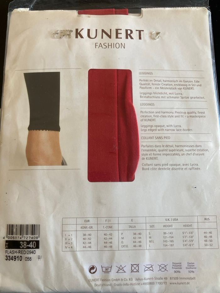 collant sans pied  KUNERT - photo numéro 2