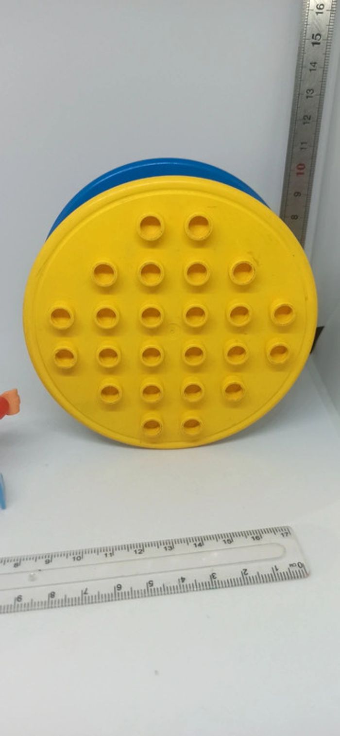 Roue vintage avec clown lego duplo - photo numéro 7