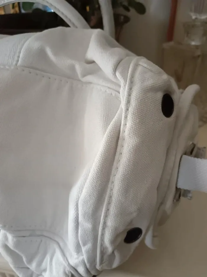 Sac vintage 90/00s y2k diesel coton et cuir - photo numéro 9