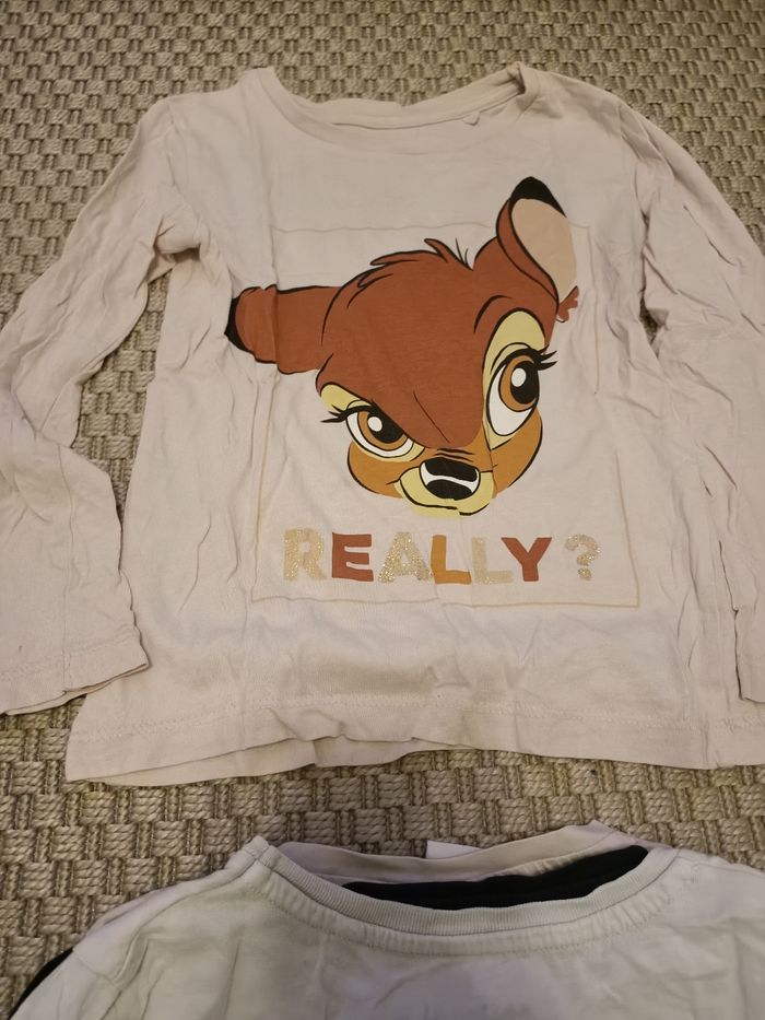 Tee shirt manche longue disney 6 ans - photo numéro 5