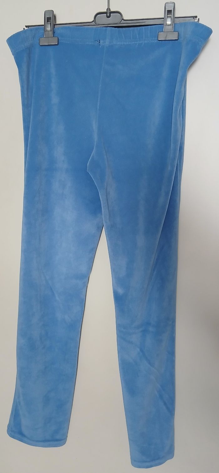 Pyjama en velours bleu 16 ans - photo numéro 7