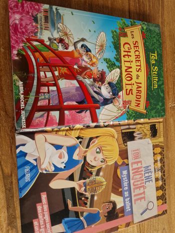 Lot de 2 livres enquete / a partir de 8 ans 