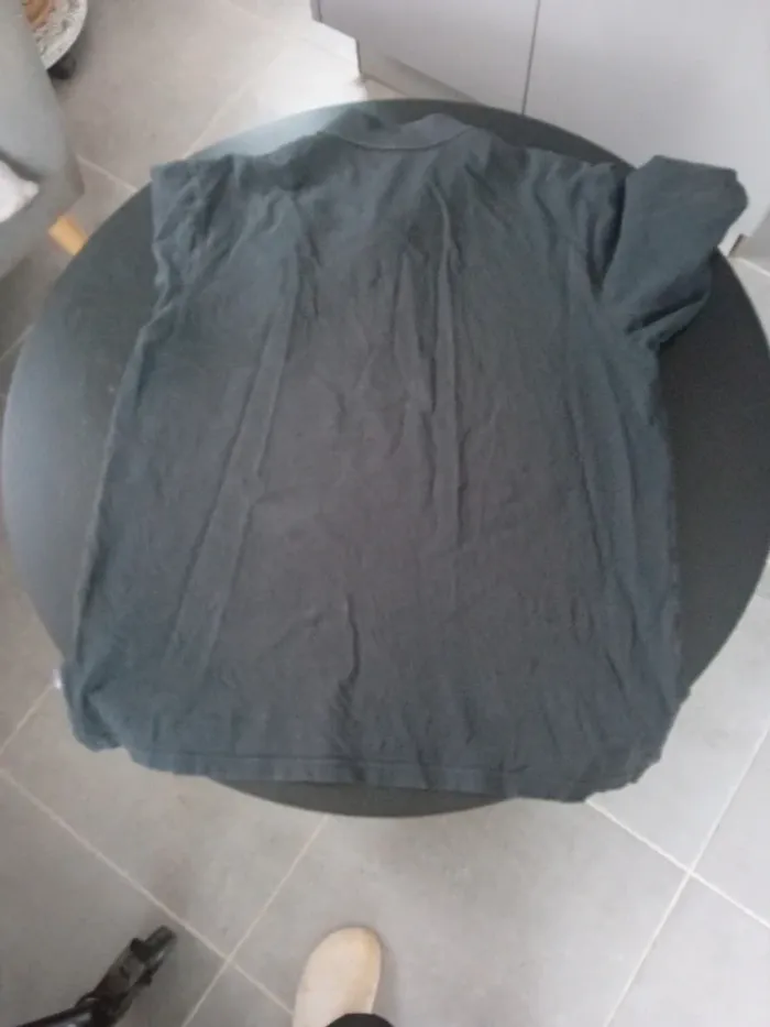 Polo Noir Adidas taille L - photo numéro 4