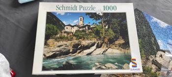 Puzzle 1000p Schmidt "Lavertezzo en Suisse"