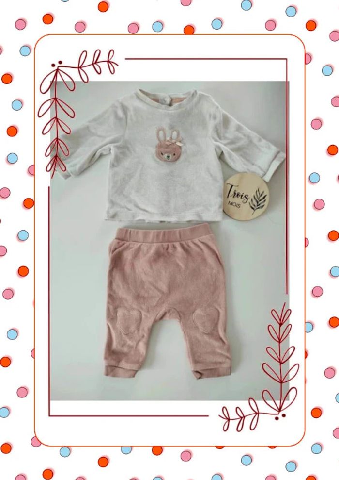 Ensemble taille 3 mois