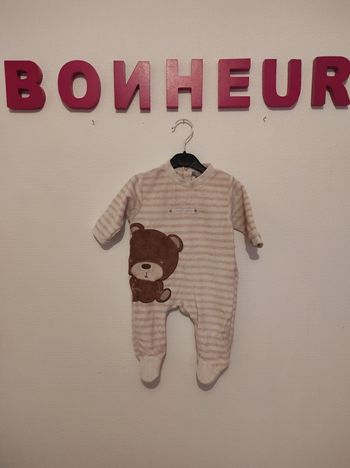 Pyjama oursons 3 mois