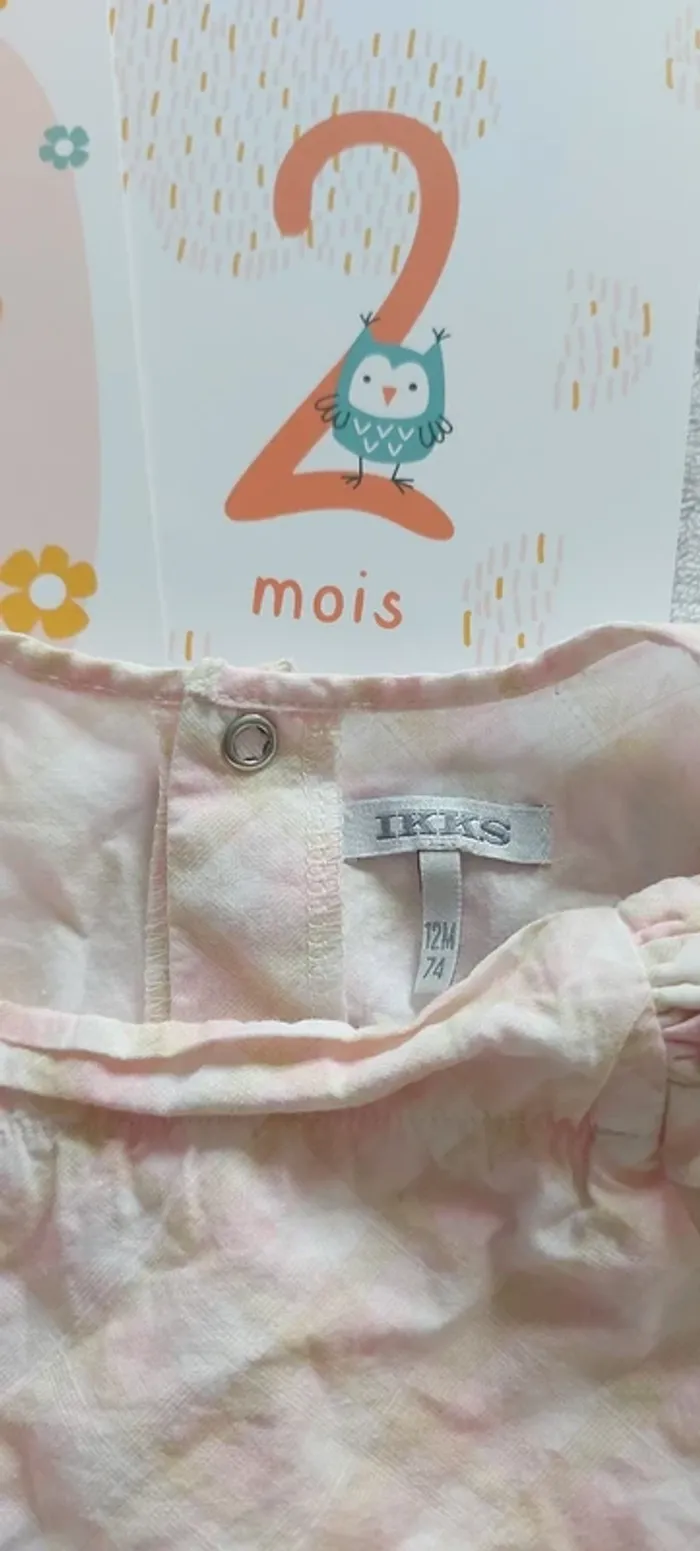 Ensemble bébé fille 12 mois mi saison - photo numéro 3