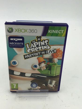 Jeu vidéos les lapins Cretins partent en live sur console Xbox 360