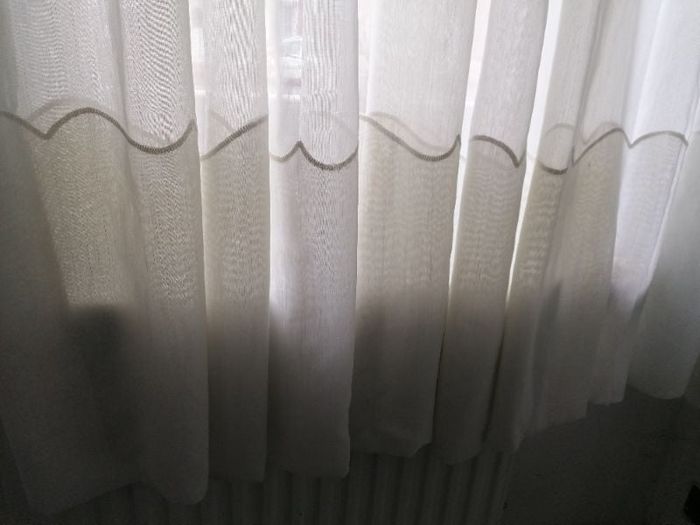 Voilage 3m de large 1,90m de hauteur