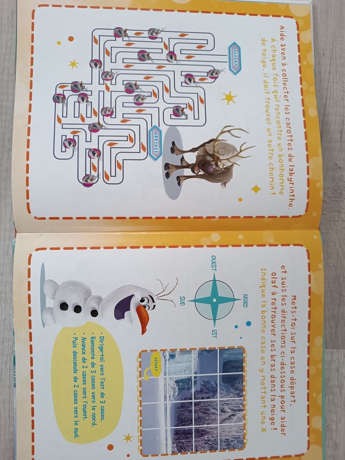 Livre la reine des neiges Olaf - photo numéro 4