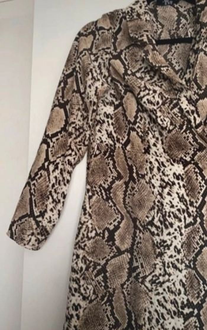 Robe longue motifs peau de serpent - photo numéro 4