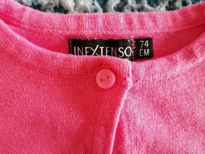 Gilet bolero fille taille 9 mois - photo numéro 3