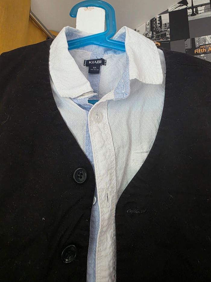 Chemise avec gilet - photo numéro 3