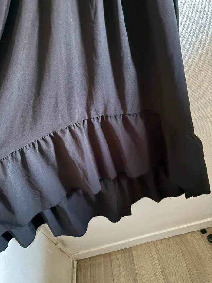 Robe longue à volants noire - photo numéro 3