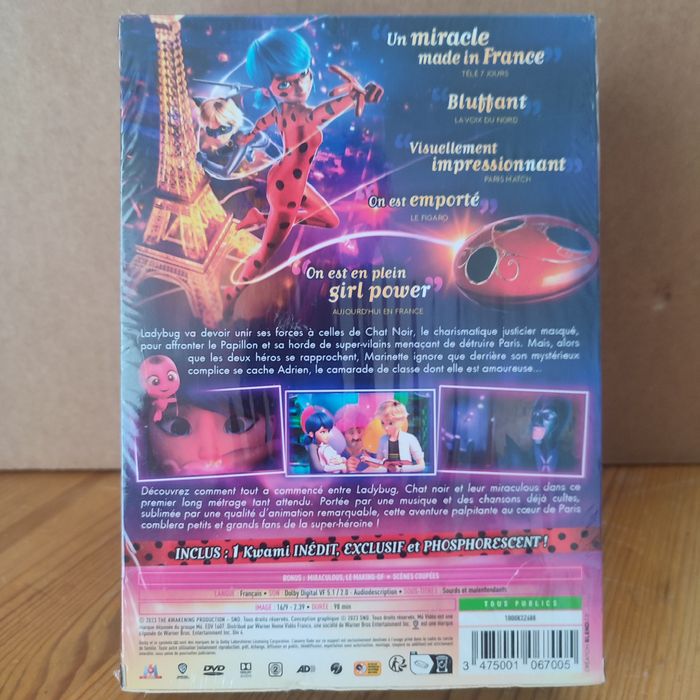 MIRACULOUS, LE FILM - Coffret Spécial Neuf (+ goodies) - photo numéro 2