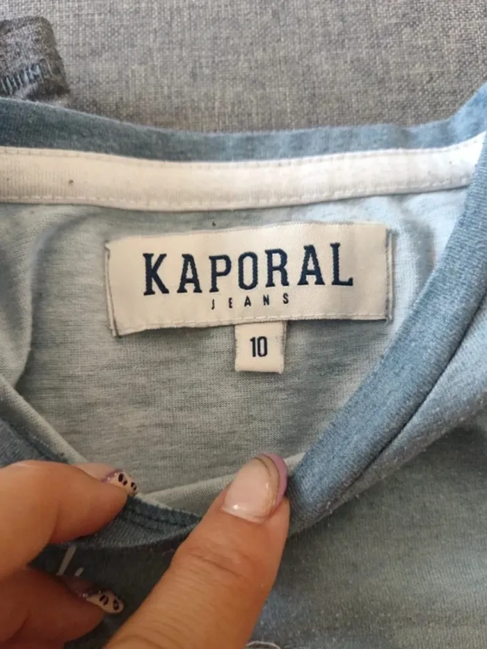 C56 t-shirt imprimé Kaporal 10 ans - photo numéro 3