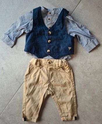 Ensemble 3 pièces kiabi 3 mois