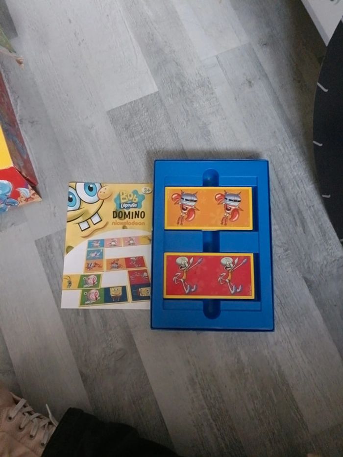 Jeu domino bob l'éponge - photo numéro 4