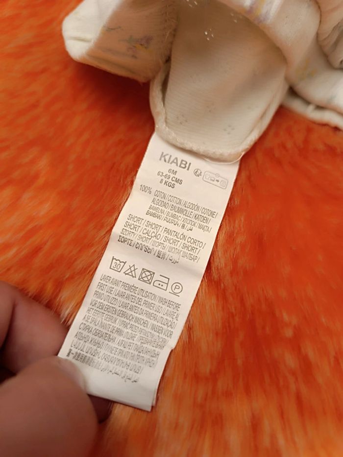 1€ Short bloomer T. 6 mois Kiabi - photo numéro 6