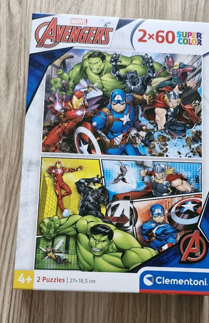 Puzzles 60 pièces Avengers