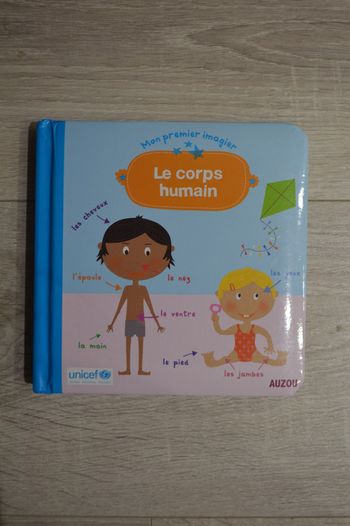 Livre Auzou mon premier imagier le corps humain