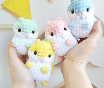 🐹 Peluche Hamster | Fait main
