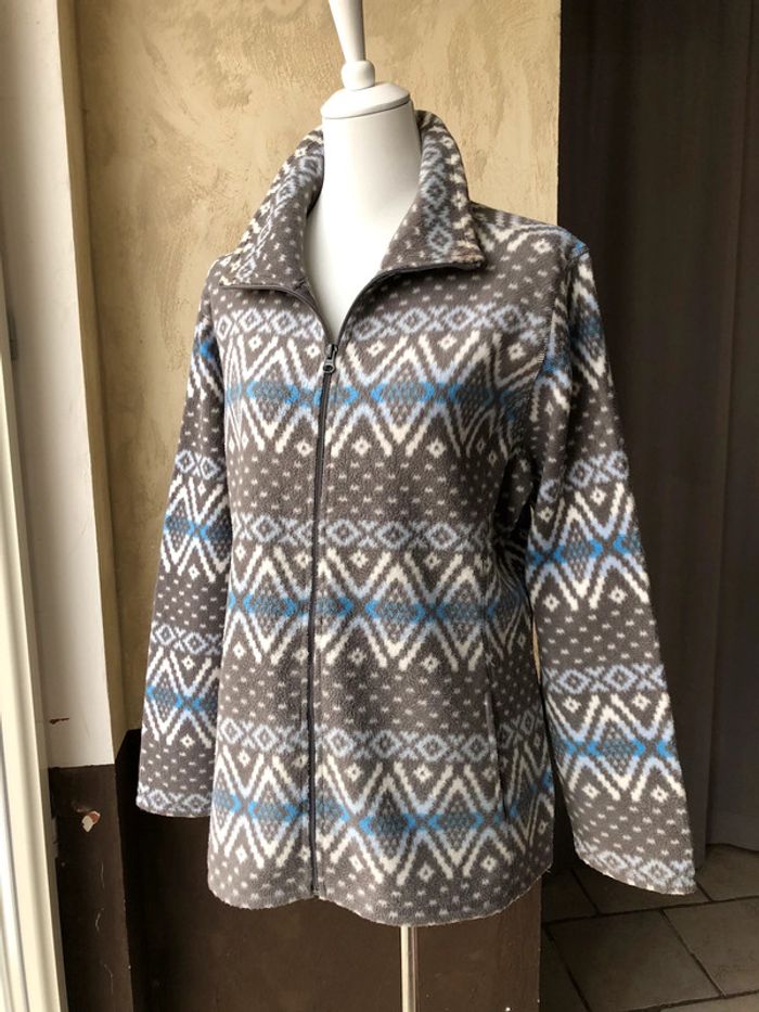 Veste polaire à motifs géométriques Old Navy XL
