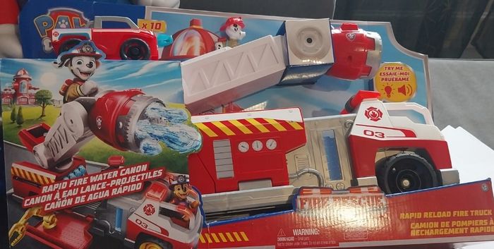 Camion pompier pawpatrol - photo numéro 2