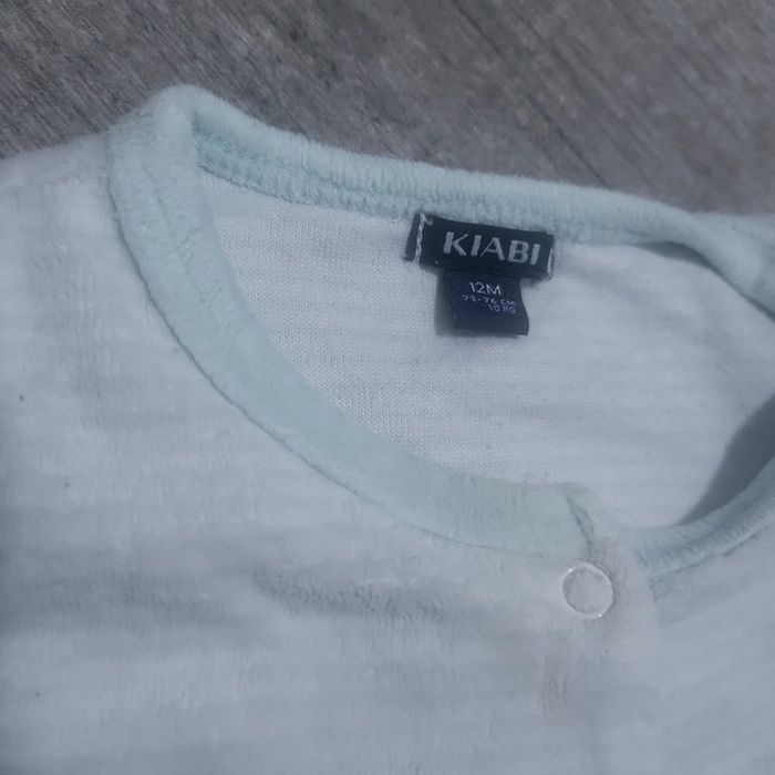 Lot 2 pyjama velours mixtes kiabi 12mois - photo numéro 5