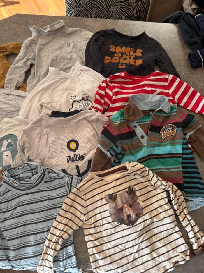 Lot t shirt manches longues - photo numéro 4
