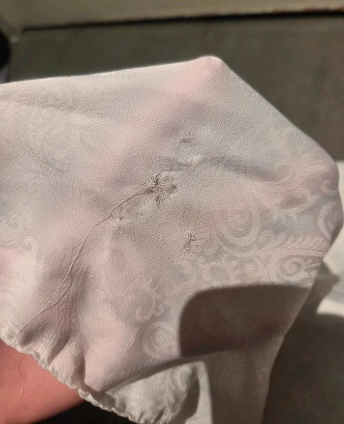 Lot de deux foulard marron et blanc imprime - photo numéro 6