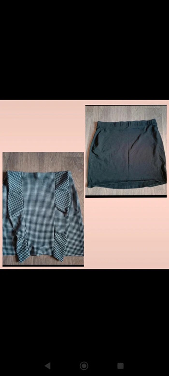 Lot 2 jupes droite 40 (h&m / woman)