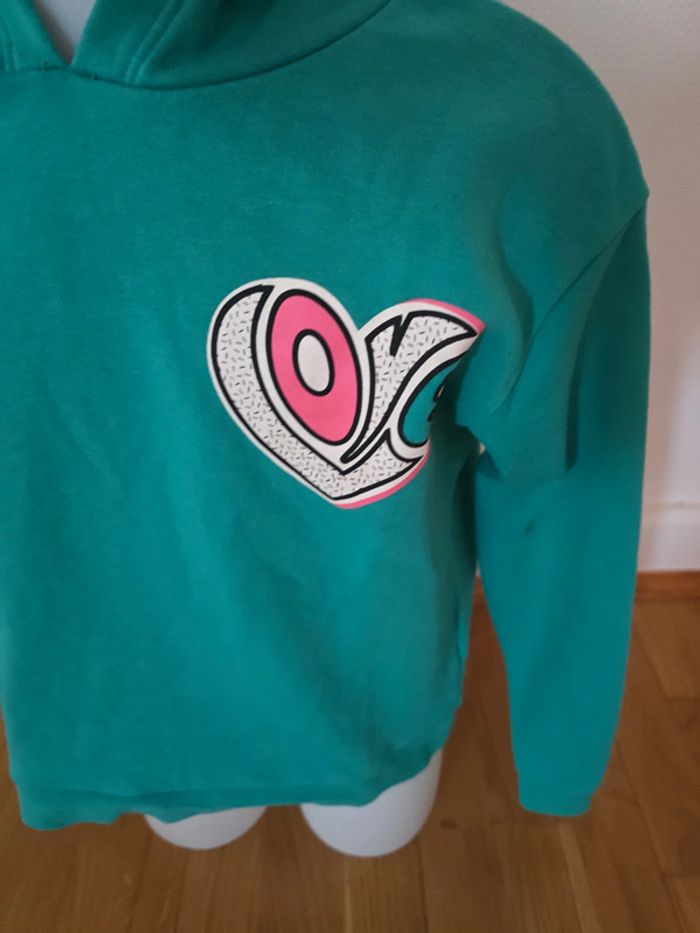 Sweat ML avec capuche fille - photo numéro 5