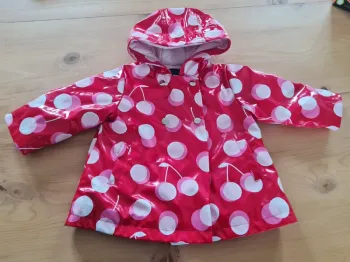 Blouson imperméable 18 mois fille