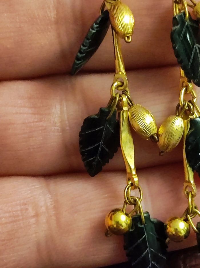 Boucles d'oreilles onyx - photo numéro 8