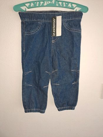 Jeans ample garçon 12 mois 80 cm neuf in extenso