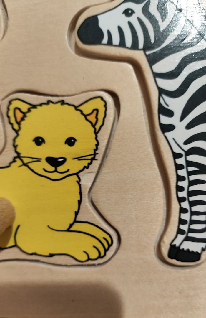 Lot 2 puzzles bois - photo numéro 2