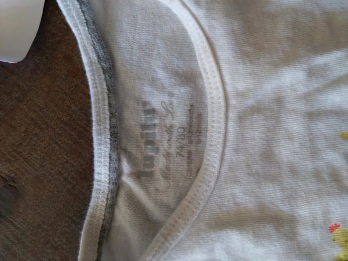 Lot de t shirt été bébé fille 9 mois lupilu - photo numéro 8
