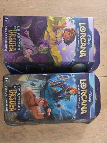 Pokemon Lot de 2 Decks Le Retour d'Ursula en FR