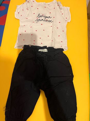 Tenue ensemble fille 9 mois