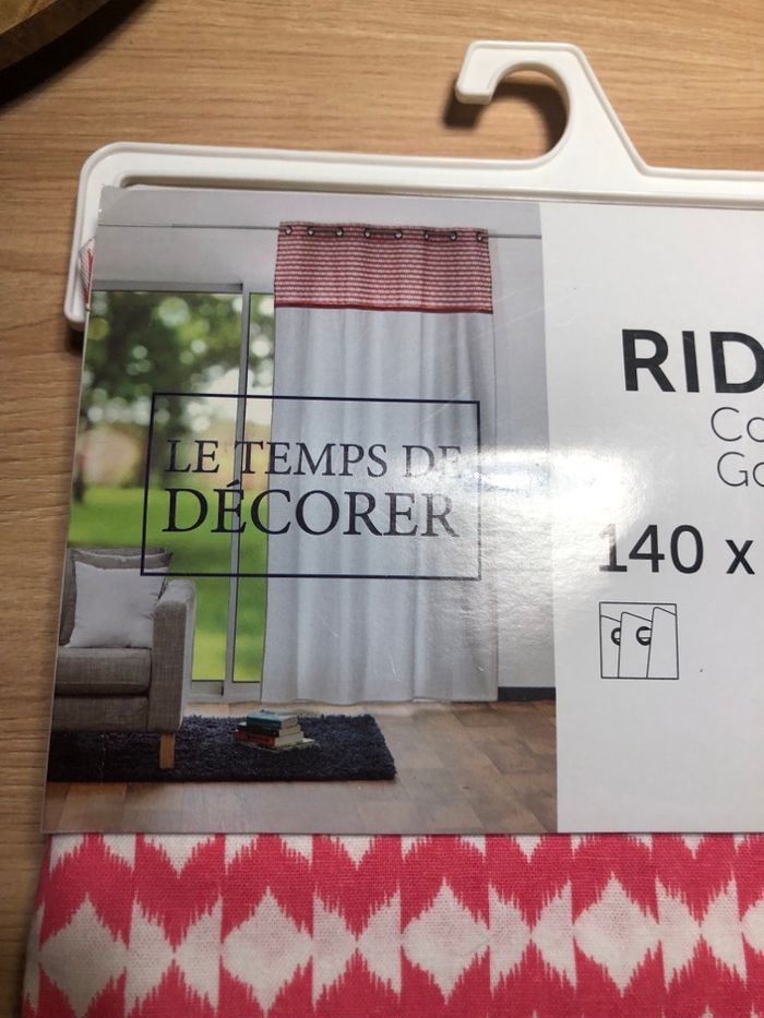 Lot paire de rideaux neufs - photo numéro 14