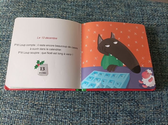 Livre P'tit loup prépare Noël - photo numéro 3