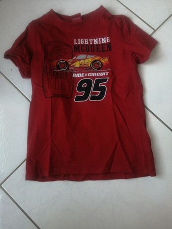Tee shirt manche courte cars 8A