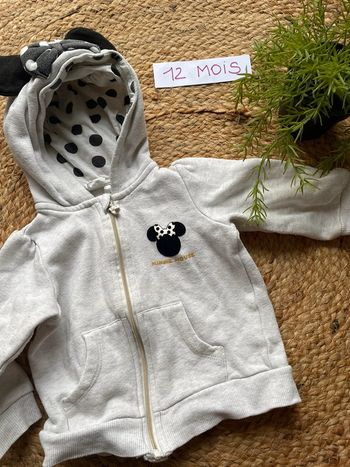 Gilet zippé 12 mois