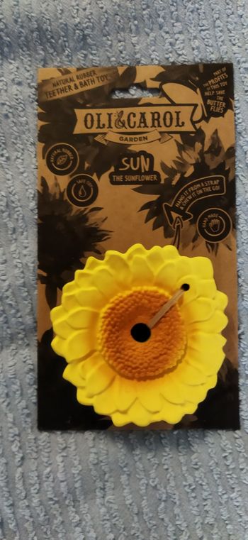 Hochet de dentition Tournesol