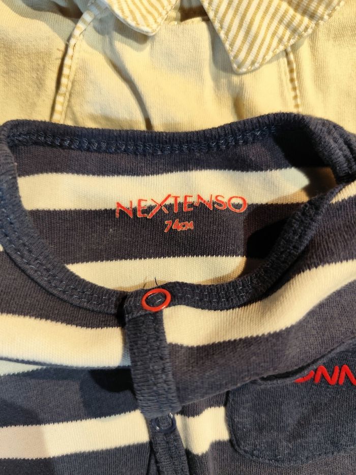 Lot de 3 pyjamas taille 9 mois - photo numéro 5