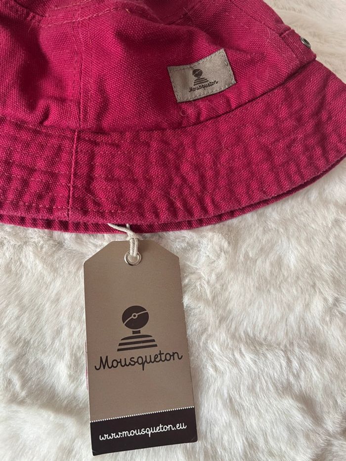 Bob framboise bordeaux mousqueton taille unique - photo numéro 2