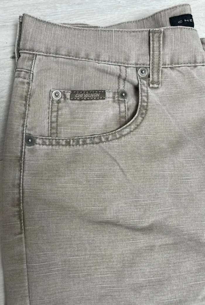Chevignon grey denim jeans Mens W33 / FR42 - photo numéro 4