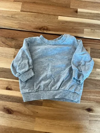 Sweat-shirt gris - 3 mois - H&M