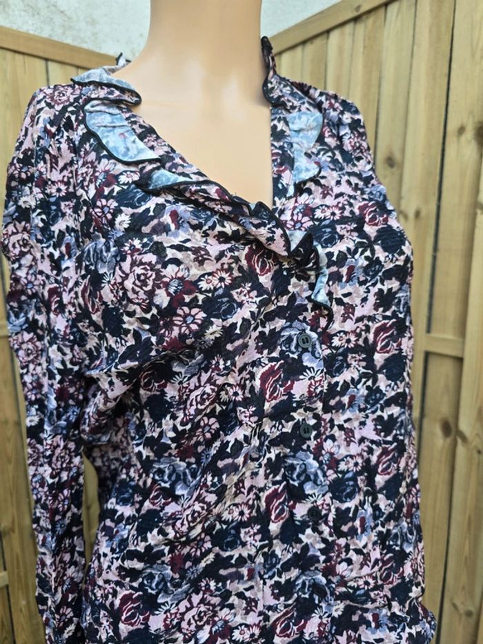 Blouse fleurie 🍒other Stories atelier paris🍒taille 36 - photo numéro 2